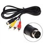 WICAREYO 1.8m Audio Vidéo Câble AV Câble 9Pin à RCA Cordon de connexion pour Genesis 2 3