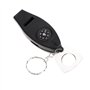 GUMEI 4 en 1 Sifflet de Survie Boussole Loupe Thermomètre Porte-clés Voyage EDC Multitool Outil de Navigation Compas de Survie e