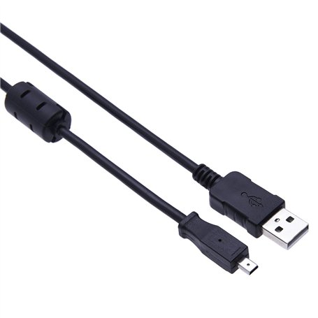Kodak U-8 (U8) Easyshare Câble USB Compatible avec C140 C180 C182 C190 C310 C315 C330 C340 C350 C360 C433 C503 C513 C530 C533 C6