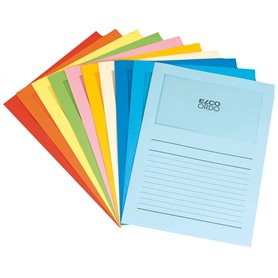 ELCO Ordo Classico Chemise de classement avec fenêtre 120 g/m² Chemise 220 mm x 310 mm