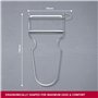 Double tranchant avec lame pendulaire