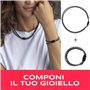 Breil - Collier en acier Collection MAGNETICA SYSTEM avec tour de cou double chaîne Stardust pour femme