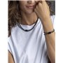 Breil - Collier en acier Collection MAGNETICA SYSTEM avec tour de cou double chaîne Stardust pour femme