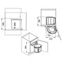 FRANKE | Poubelle de tri des déchets Sorter Mini (121.0176.518) | Containers : 17.5L | Couleur : Noir