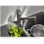 FRANKE 115.0569.461 Orbit Pull-Out Robinet de Cuisine, INOX
