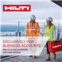 Hilti 433790 Foret pour marteau perforateur TE-CX 6/22 (SDS Plus) Dimensions : 6 x 150 mm
