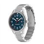 Lacoste Montre Analogique à Quartz pour Homme Collection Continental avec Bracelet en Acier Inoxydable Argenté - 2011022