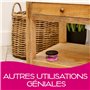 California Scents, Boite de Parfum Voiture, Lot de 4 Désodorisants Voiture Parfum Cerise Coronado, Accessoire Voiture pour Élimi