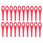 Lot de 100 lames de rechange compatibles avec Parkside PRTA 20 Li A1