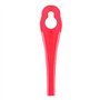 Lot de 100 lames de rechange compatibles avec Parkside PRTA 20 Li A1, lames en plastique pour coupe-bordure Parkside LIDI sans f