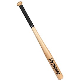 Latinaric Batte De Baseball en Chêne Bois avec La Bande Antidépante 74cm pour Sport Joueurs Débutants De Baseball