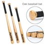 Latinaric Batte De Baseball en Chêne Bois avec La Bande Antidépante 74cm pour Sport Joueurs Débutants De Baseball