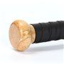 Latinaric Batte De Baseball en Chêne Bois avec La Bande Antidépante 74cm pour Sport Joueurs Débutants De Baseball