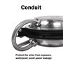 Fayelong Gaufrier Oeufs De Hong Kong Appareil Pour Gâteaux D'oeuf Acier Inoxydable Electrique Antiadhésif Rotatif Professionnel 