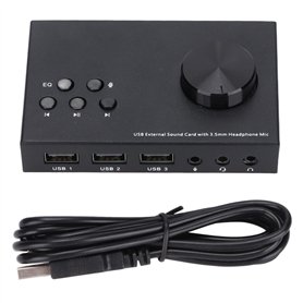Carte Son Externe USB Stéréo