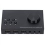 Carte Son Externe USB Stéréo, Interface 3,5 Mm, Conception Multimode, Plusieurs égaliseurs, Adaptateur Audio de Conversion de So