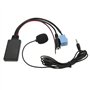 Câble Bluetooth AUX IN, 7 607 897 093, Prise 3,5 Mm ISO 8 Broches Bluetooth5.0 Câble AUX IN Remplacement du Microphone Mains Lib