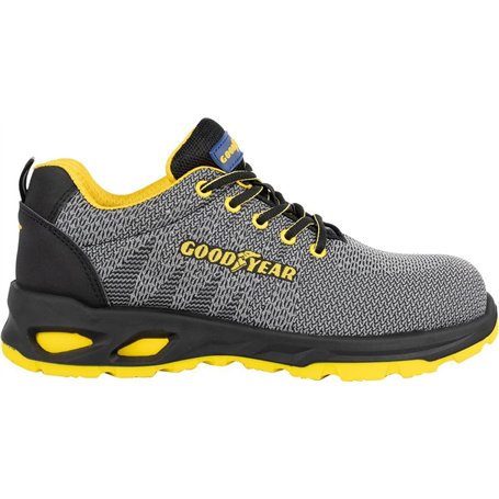 GOODYEAR Mixte Chaussures de sécurité sans métal SP1 en Tissu Gris Taille 43