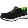 GOODYEAR Mixte Chaussures de sécurité Metal-Free en Tissu Noir et Vert S1P numéro 40