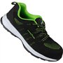 GOODYEAR Mixte Chaussures de sécurité Metal-Free en Tissu Noir et Vert S1P numéro 42