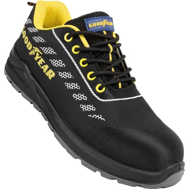 Image secondaire de GOODYEAR Mixte Chaussures de sécurité S1P Noires et Jaunes sans métal numéro 42