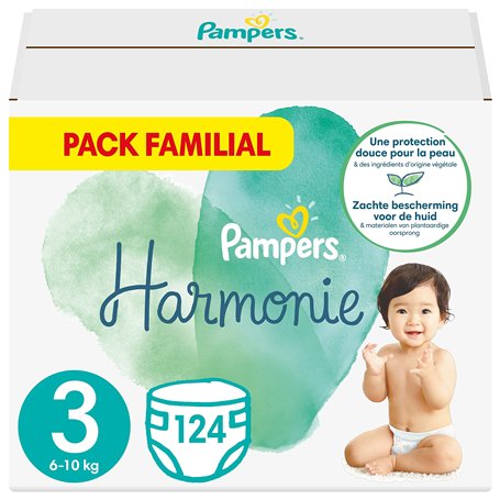 Pampers Couches Taille 3 (6-10 kg)