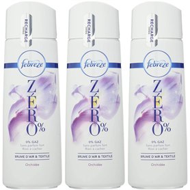Febreze ZERO% Orchidée Brume d'Air & Textile