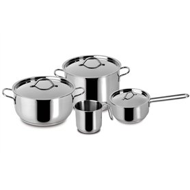 Lagostina Every Lot de 7 ustensiles de Cuisine en Acier Inoxydable