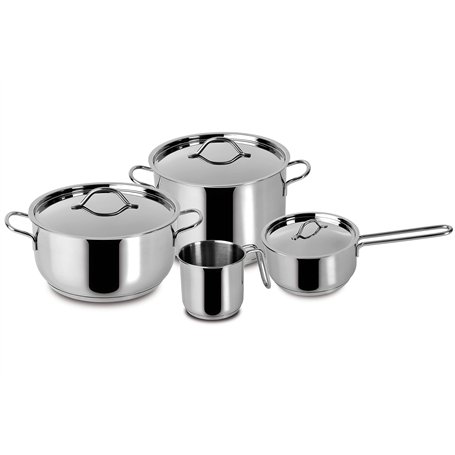 Lagostina Every Lot de 7 ustensiles de Cuisine en Acier Inoxydable