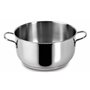 Lagostina Every Lot de 7 ustensiles de Cuisine en Acier Inoxydable, Casserole à Deux poignées 18 cm, Casserole Creuse 22 cm, Bou