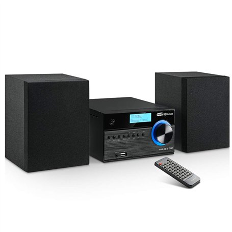 Majestic AH 2350 BT MP3 USB Dab Système Micro Hi-FI Radio Dab/Dab+/FM