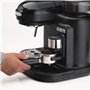 Ariete 1318 Machine à expresso moderne avec moulin à café intégré, Pour grains de café et poudre, Mousseur à lait, Filtre 1 et 2