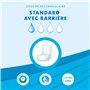 Farmex Couches Rectangulaires pour Adultes Plus avec Barrière pour Personnes Agées, Homme/Femme - Lot de 30, 30 Unités