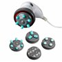 ARDES - Appareil de massage professionnel anti-cellulite avec chauffage infrarouge pour le fessier et les jambes avec 4 accessoi