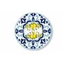 Excelsa Amalfi Lot de 6 assiettes à pizza en porcelaine