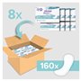 160 Serviettes Hygiéniques Incontinence Femme