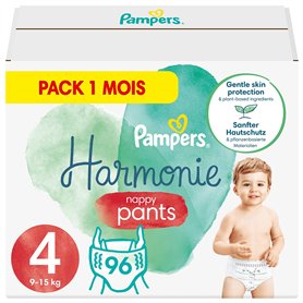Pampers Couches-Culottes Taille 4 (9-15 kg)