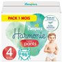 Pampers Couches-Culottes Taille 4 (9-15 kg)