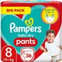 Pampers Baby Dry Pants Taille 8
