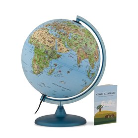 TECNODIDATTICA – 0325sasaitkbbgd6 – Globe Terrestre Safari avec Livre