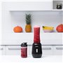 Imetec Personal et Sport Blender PB 100 Mini mélangeur avec 2 bouteilles Take-Away en Tritan sans BPA, 4 lames en acier inoxydab