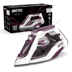 Imetec ZeroCalc Z3 3900 Fer à Repasser Vapeur - Fer à Vapeur 2400 Watts Avec Technologie Anti-Calcaire
