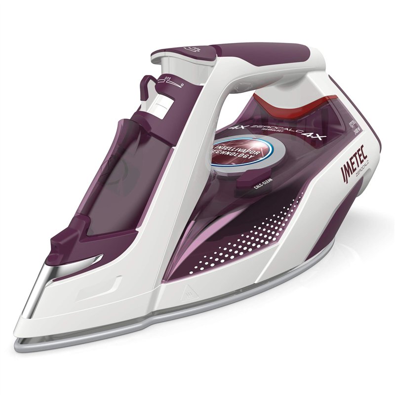 Image secondaire de Imetec ZeroCalc Z3 3900 Fer à Repasser Vapeur - Fer à Vapeur 2400 Watts Avec Technologie Anti-Calcaire, Plaque Céramique & Coup