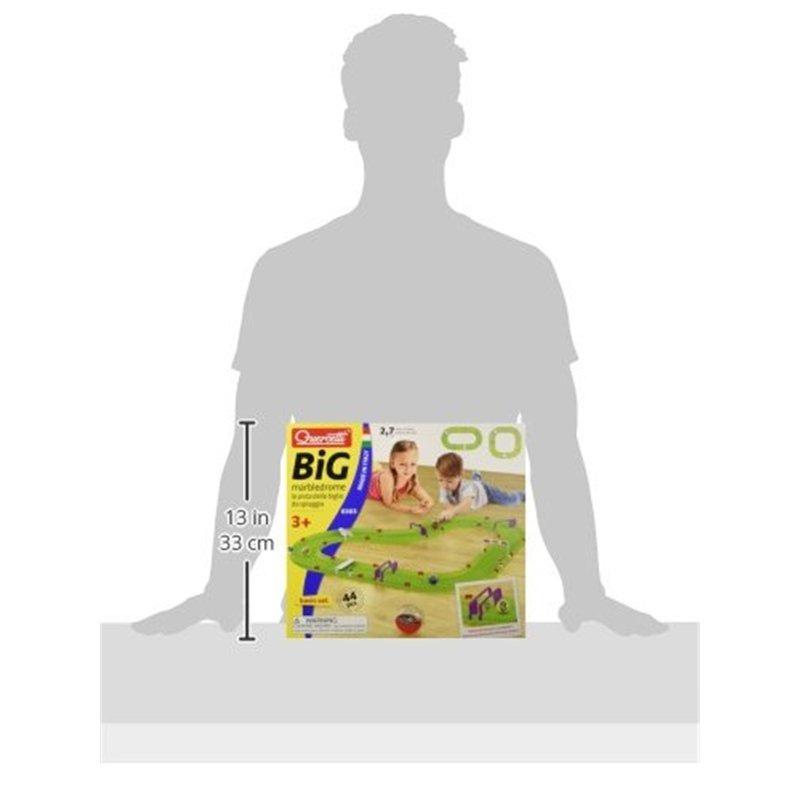 Image secondaire de Quercetti - 6303 BiG Marbledrome Piste pour billes, Jeu de construction - Circuit de billes créatif - Enfants