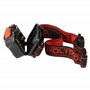 POLY POOL - PP3156 Lampe frontale à LED pour le trekking et le travail en extérieur - Lampe frontale à batterie LED 3 fonctions 