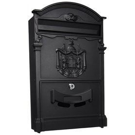 Blinky 27290-20 Residencia Boite aux lettres Noir 26 x 9 x 41 cm