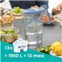 3 litres au total
