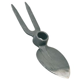 Verdemax 6041 Cœur Binette avec 2 Dents en INOX
