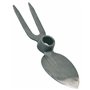 Verdemax 6041 Cœur Binette avec 2 Dents en INOX