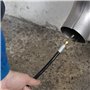 Stanley Déboucheur de Canalisations pour Nettoyeur Haute Pression (10 m) Noir